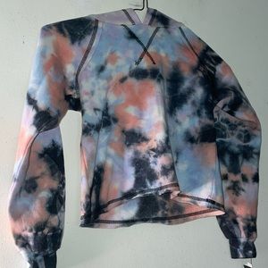 Kids Multicolored hoodie.